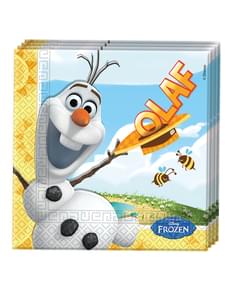 Set de 20 servilletas Olaf Summer
