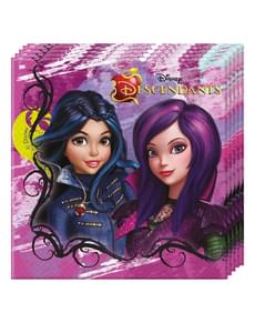 20 serviettes Descendants