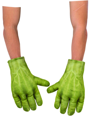 Luvas de Hulk para menino acolchoadas
