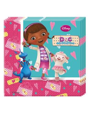 Набор от 20 Doc McStuffins Салфетки