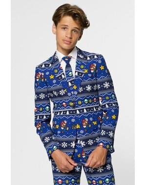 Super Mario Bros Kerst Opposuit voor tieners