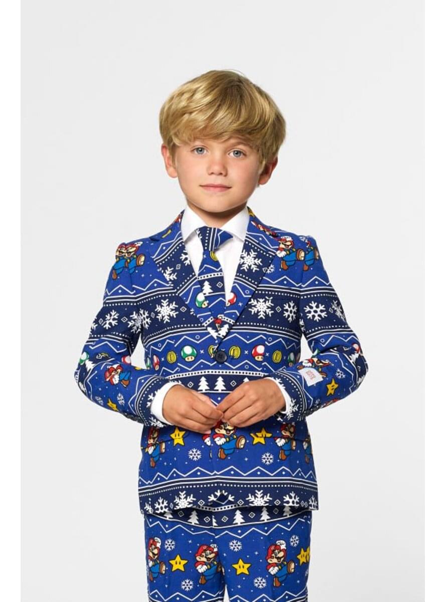 Super Mario Bros. Weihnachtsanzug für Jungen - Opposuits