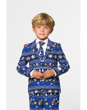子供のためのクリスマススーパーマリオブラザーズのスーツ - Opposuits