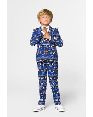 Jouluinen Super Mario-opposuitspuku pojille