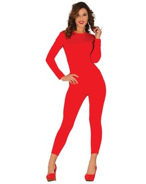Body rosso per donna