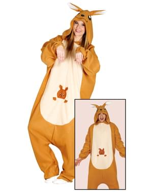 Déguisement kangourou onesie adulte