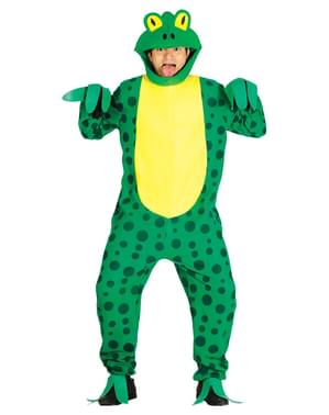 Grünes Frosch Kostüm für Erwachsene