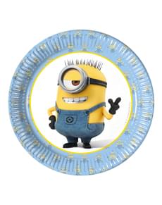Set of 8 Minions Plates