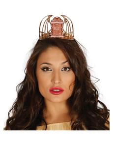 Diadema lápide para mulher