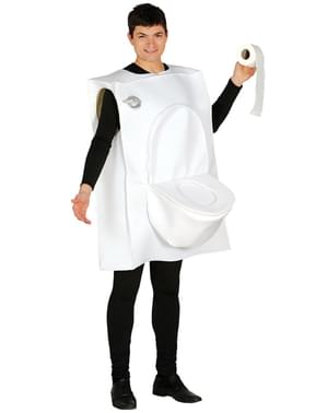 Costum Mr. Toilet pentru adult