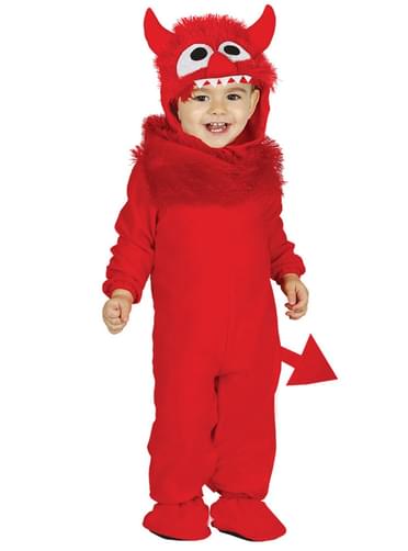 Baby's Red Monster Costume
