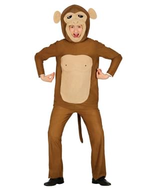 Kostum Monyet Dewasa yang Menyenangkan