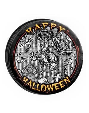 Sada halloweenských talířů zombie