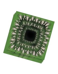 20 serviettes morsure mutante