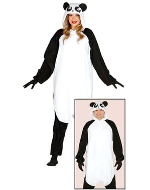 Déguisement panda paresseux onesie adulte