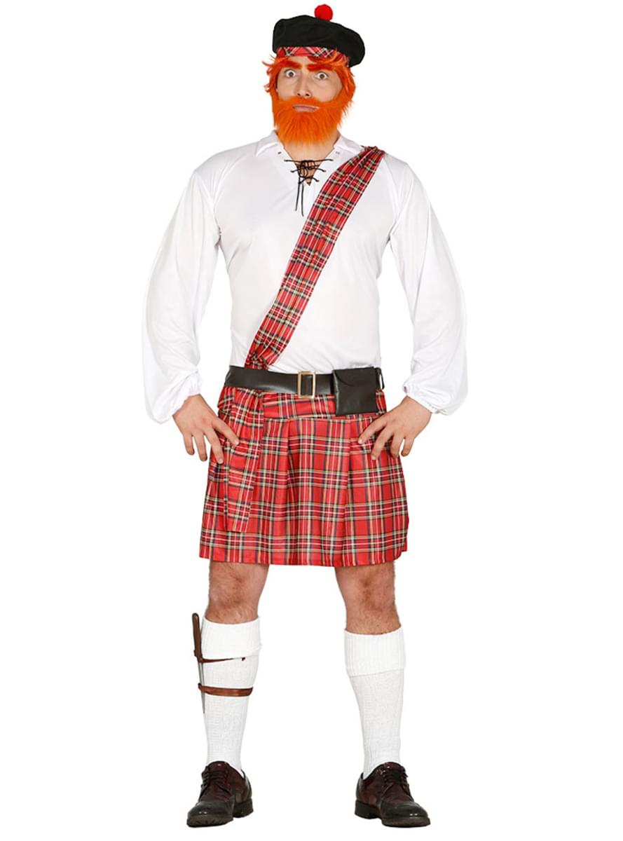 Men's Traditional Scotsman Costume