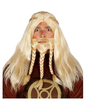 Man's Brutish Viking Wig