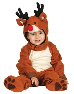Rensdyrkostume til babyer