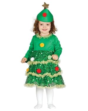 Fato de árvore de Natal para bebé