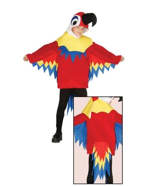 Déguisement perroquet rouge enfant