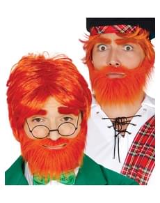 Man's Redhead Wig and Beard