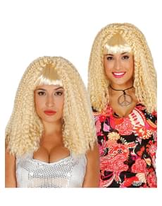Woman's Blonde Pop Star Wig