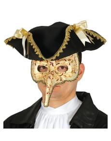 Maschera da peste barocca per uomo