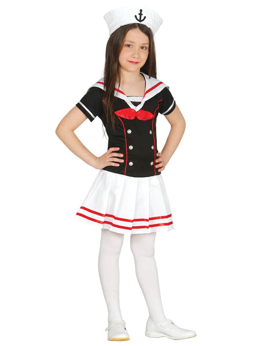 Fato de marinheira elegante para menina