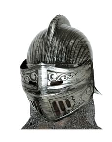 Capacete medieval para adulto