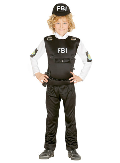 FBI Polizist Kostüm für Kinder