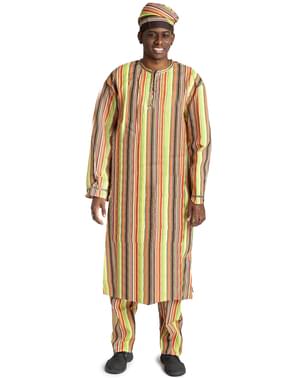 African Costume for Men Plus Size