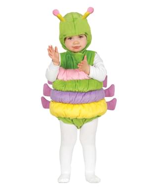 Disfraz de gusanito adorable para bebé