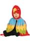 Costume da pappagallo rosso per neonato