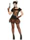 Déguisement squelette Steampunk femme