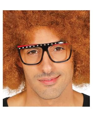 Lunettes noires adulte