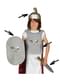 Set armatura romana per bambini argentata