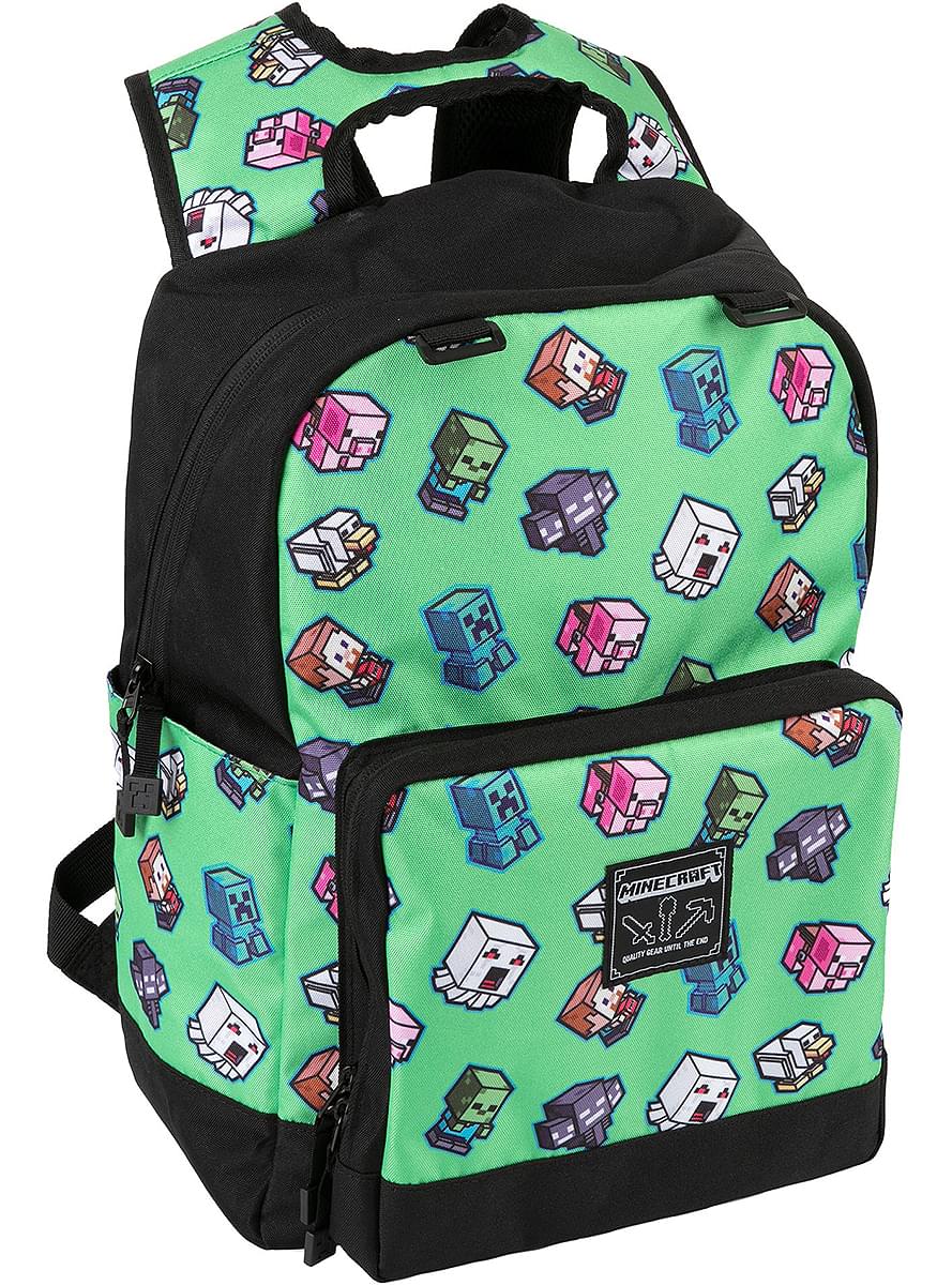 Minecraft Rucksack mit Mini Mobs Print