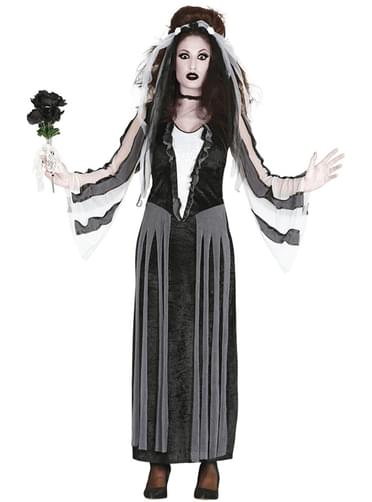 Déguisement dame obscure femme