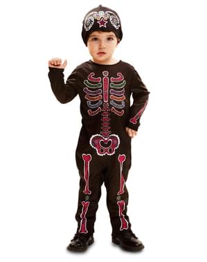 Dia de los Muertos kostume til babyer