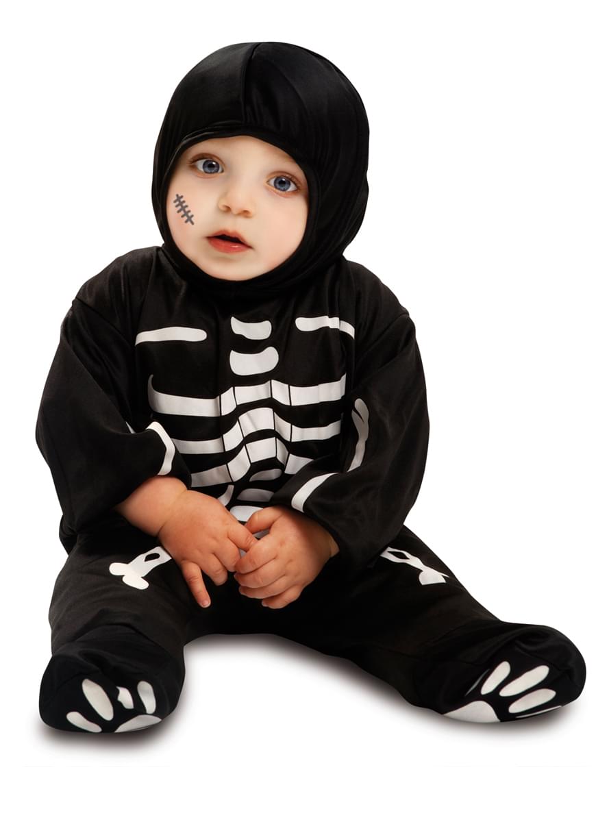Skelett Kostüm für Babys