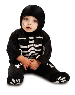 赤ちゃん用骸骨衣装