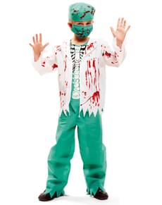 Déguisement chirurgien squelette enfant