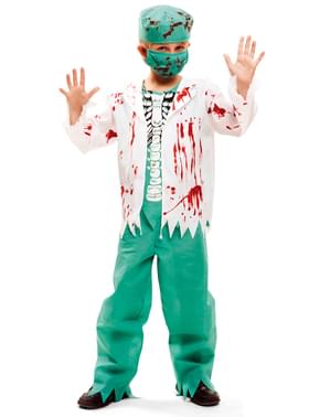 Déguisement chirurgien zombie pour enfant