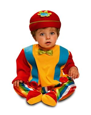 Grappig clown kostuum voor baby