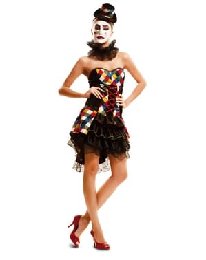 Costume da arlecchina per donna