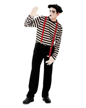 Mime Maskeraddräkt