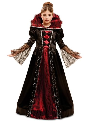 Fato de vampiresa elegante para menina