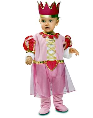 Detský ružový kostým pre princeznú
