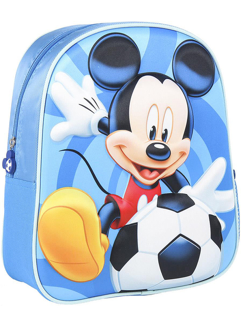 Blå Mickey Mouse 3D Rygsæk til Børn - Disney
