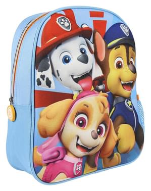 3D Paw Patrol blue backpack for kids